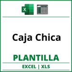 Formato de Caja Chica Excel