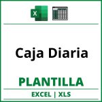 Formato de Caja Diaria Excel