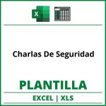 Formato de Charlas De Seguridad Excel