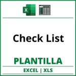 Formato de Check List Excel