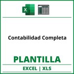 Formato de Contabilidad Completa Excel