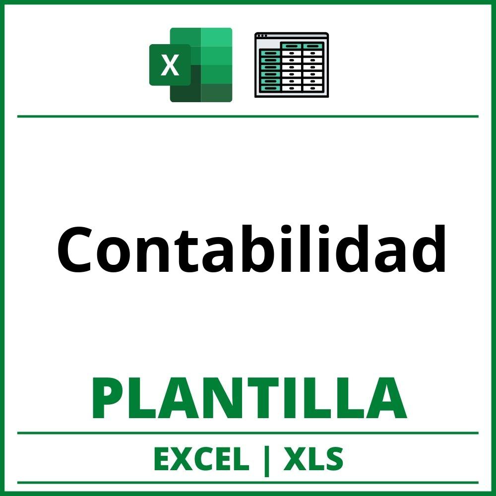 Formato de Contabilidad Excel