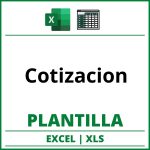 Formato de Cotizacion Excel