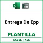 Formato de Entrega De Epp Excel