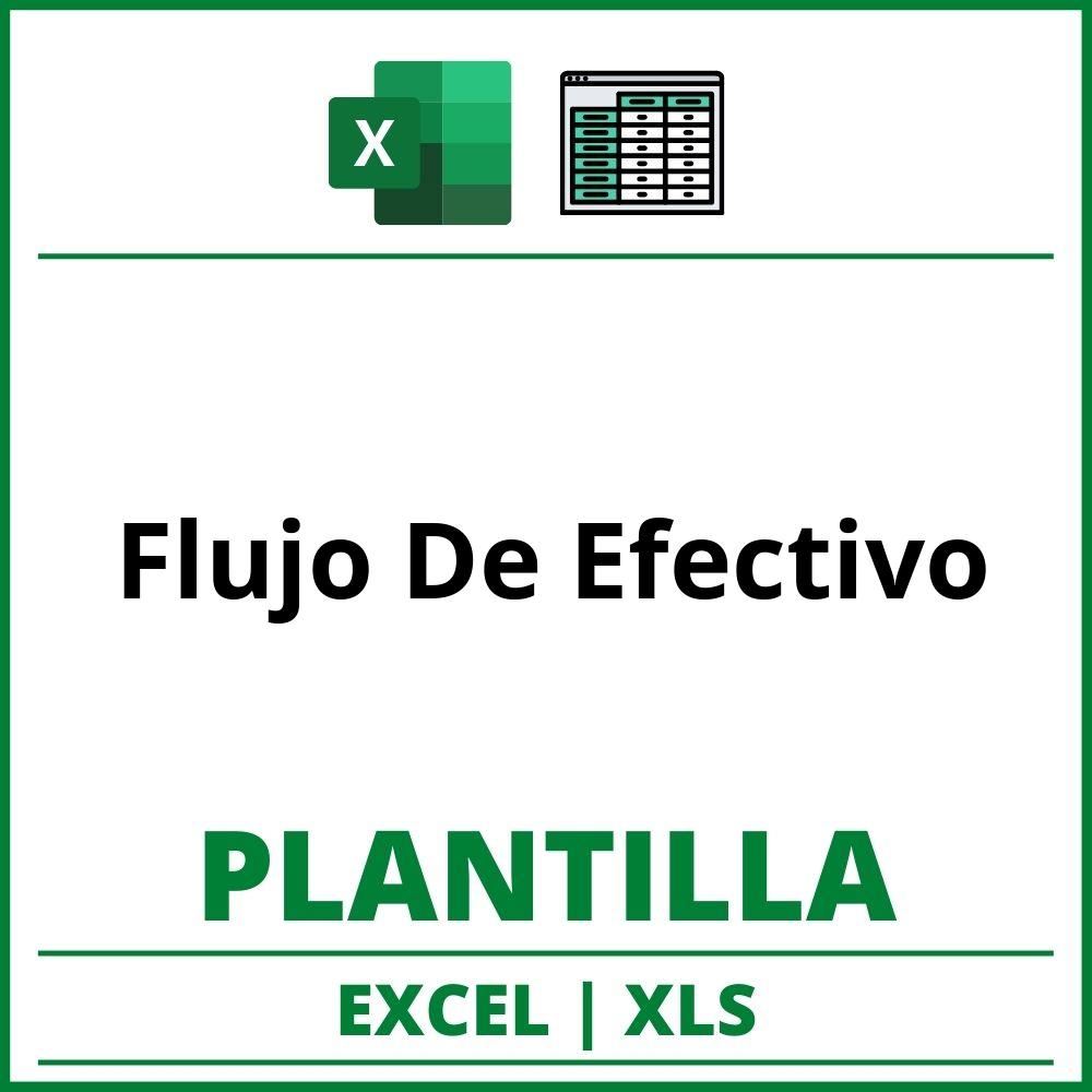Formato de Flujo De Efectivo Excel
