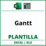 Formato de Gantt Excel