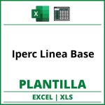 Formato de Iperc Linea Base Excel