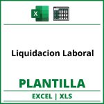 Formato de Liquidacion Laboral Excel