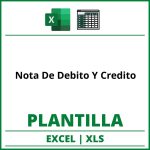 Formato de Nota De Debito Y Credito Excel