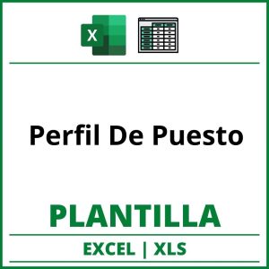 Formato De Analisis De Puesto Excel | XLS